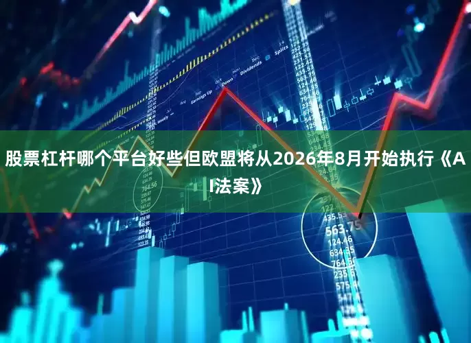股票杠杆哪个平台好些但欧盟将从2026年8月开始执行《AI法案》