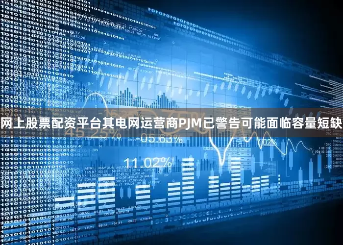 网上股票配资平台其电网运营商PJM已警告可能面临容量短缺